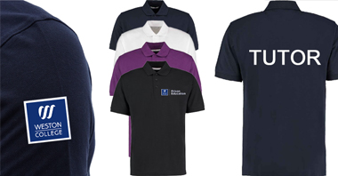 WC - PE - TUTOR Polo Shirt - K403 - PO NUMBER REQUIRED